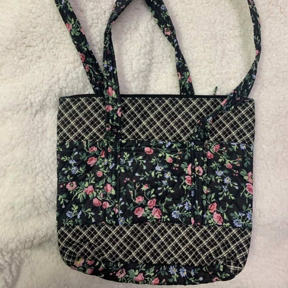Floral patterned purse